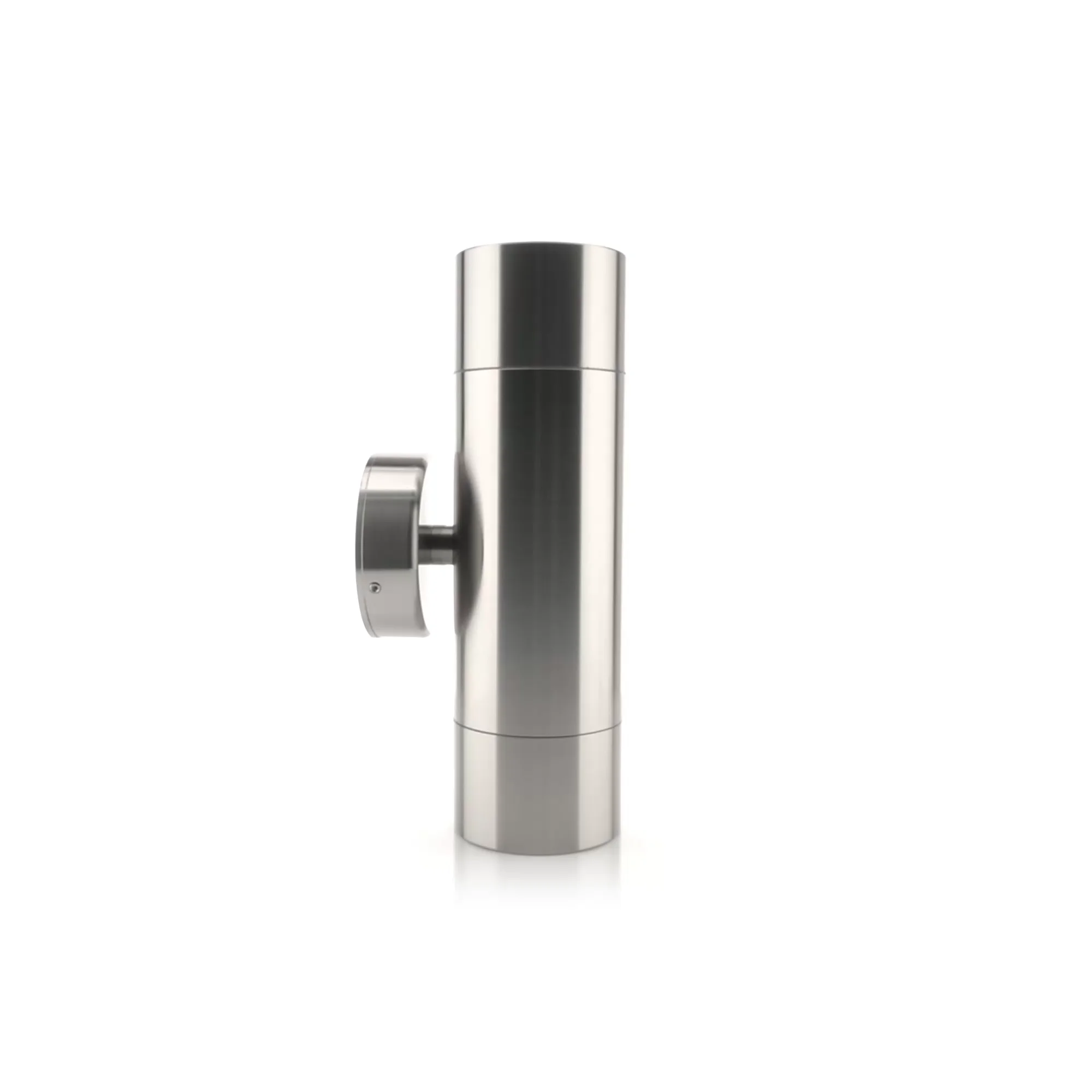 HV1008T - Maxi Tivah 316 Stainless Steel TRI Colour Up & Down Wall Pillar Lights 360 degree view