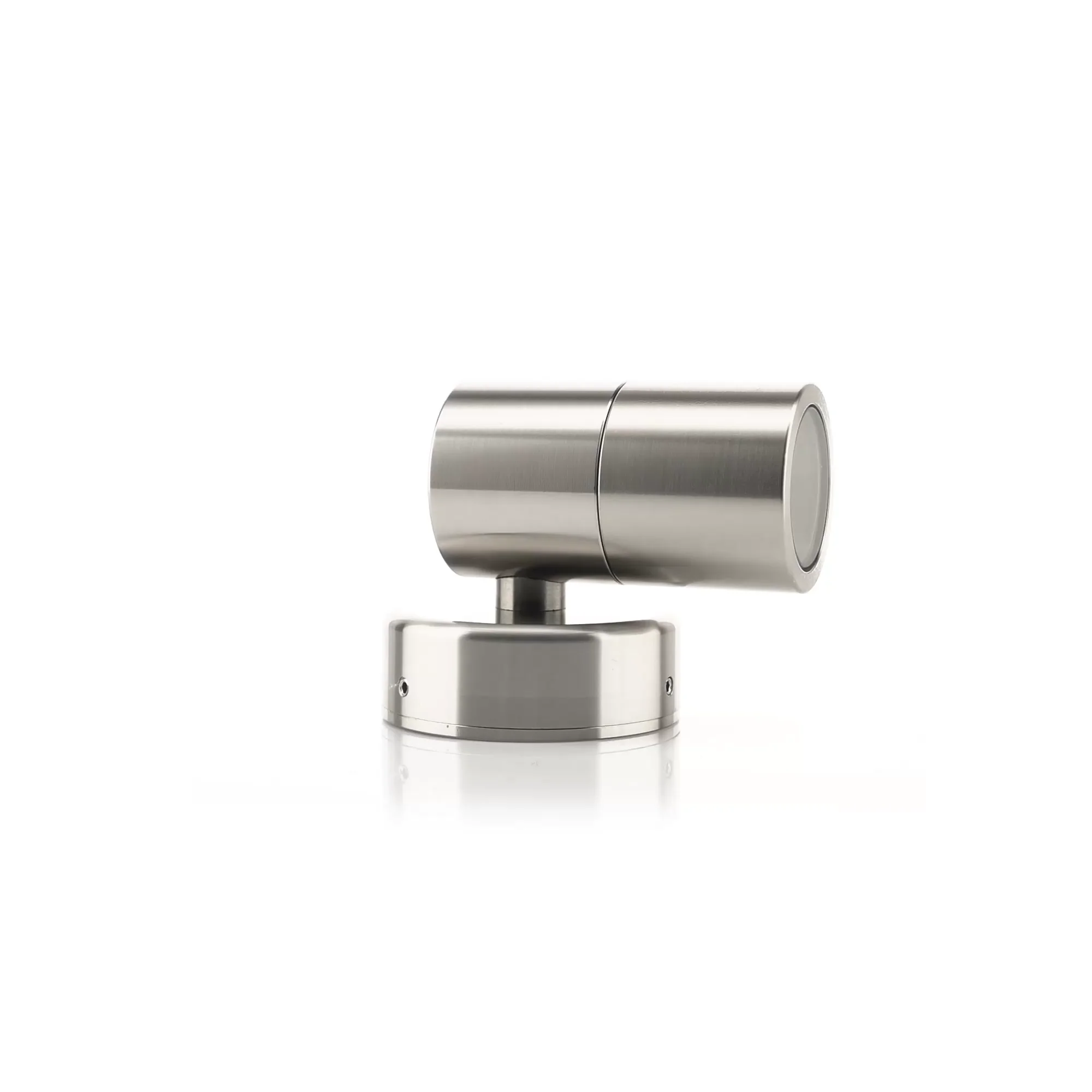 HV1107MR11NW - Mini Tivah 316 Stainless Steel Fixed Down Wall Pillar Lights 360 degree view