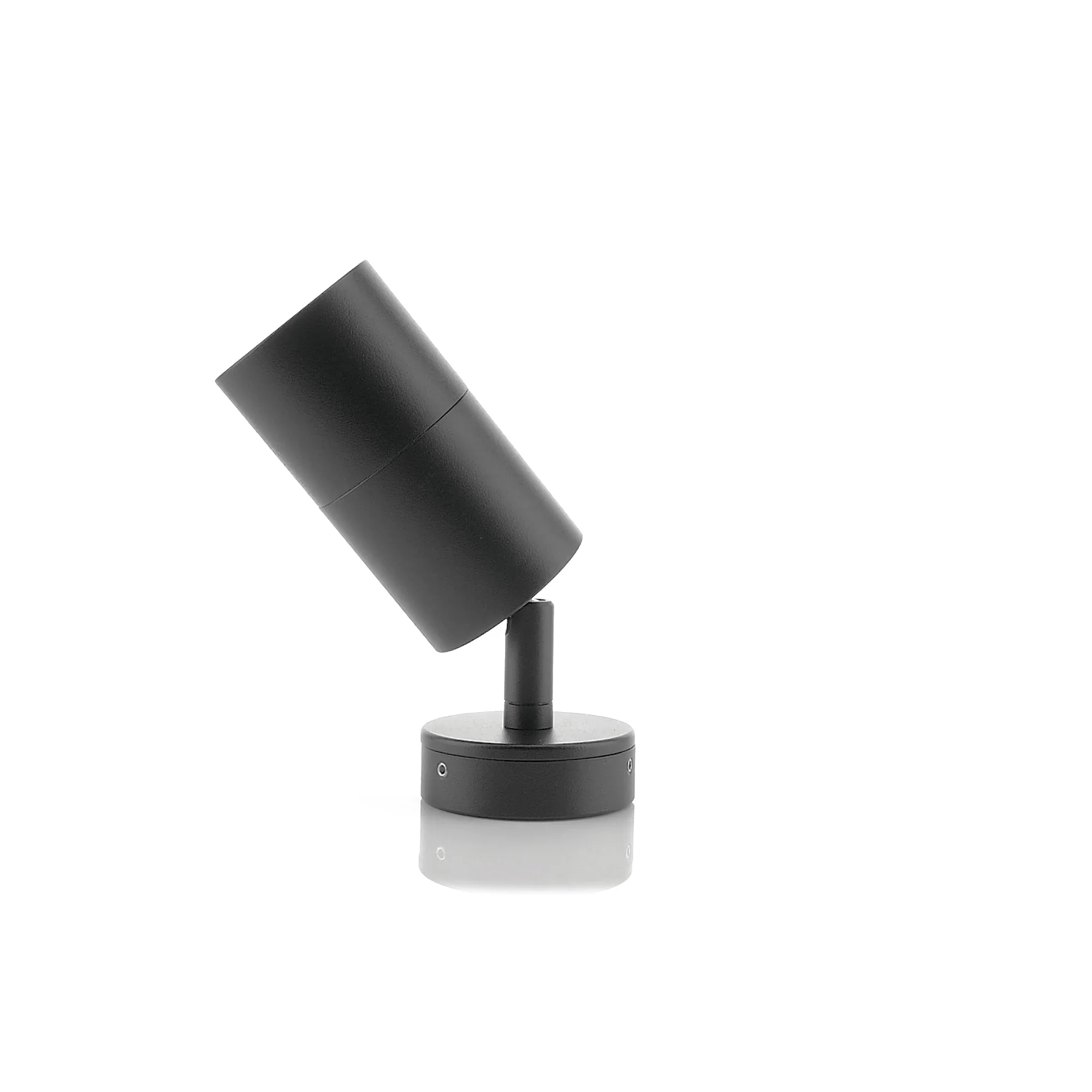 HV1225T-HV1227T - Tivah Black TRI Colour Single Adjustable Wall Pillar Lights 360 degree view