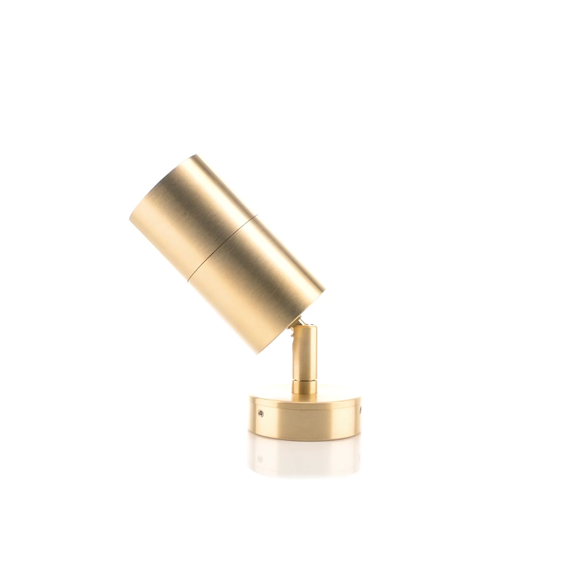 HV1255T-HV1257T - Tivah Solid Brass TRI Colour Single Adjustable Wall Pillar Lights 360 degree view