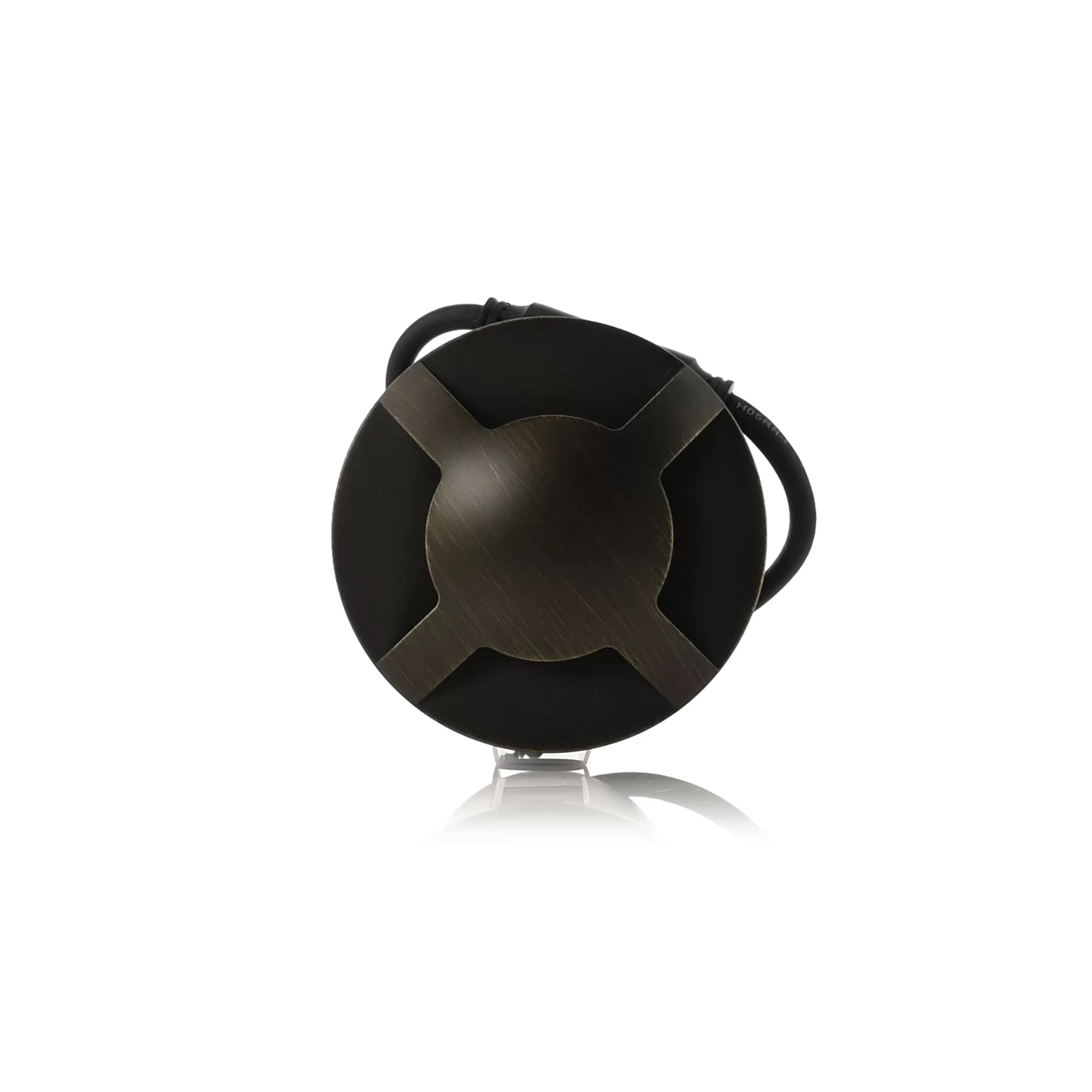 HV19092T-AB - Viale Antique Brass TRI Colour LED Four Way Driveway Light 360 degree view