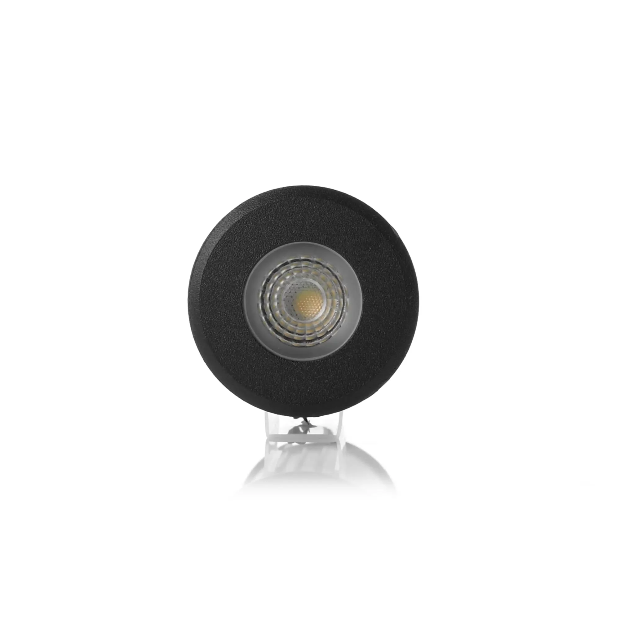 HV2882RGBCW-BLK - Elite RGBCW Black Aluminium LED Deck or Inground Lights 360 degree view