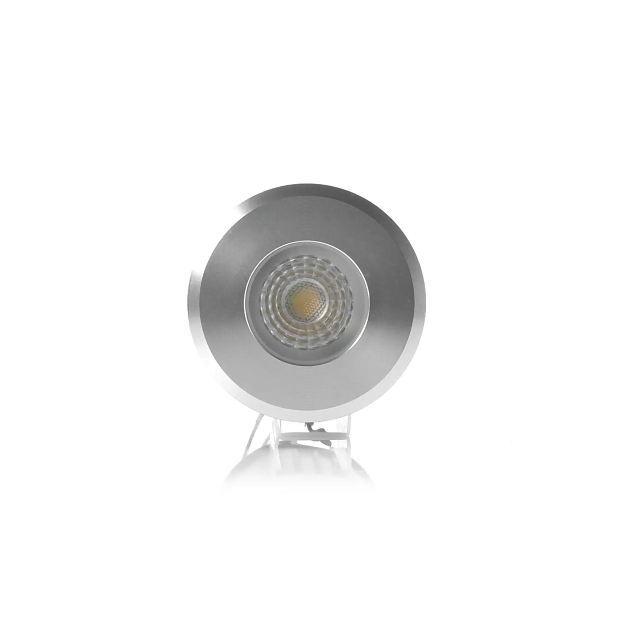 HV2882RGBCW-SLV -  Elite RGBCW Silver Aluminium LED Deck or Inground Lights 360 degree view