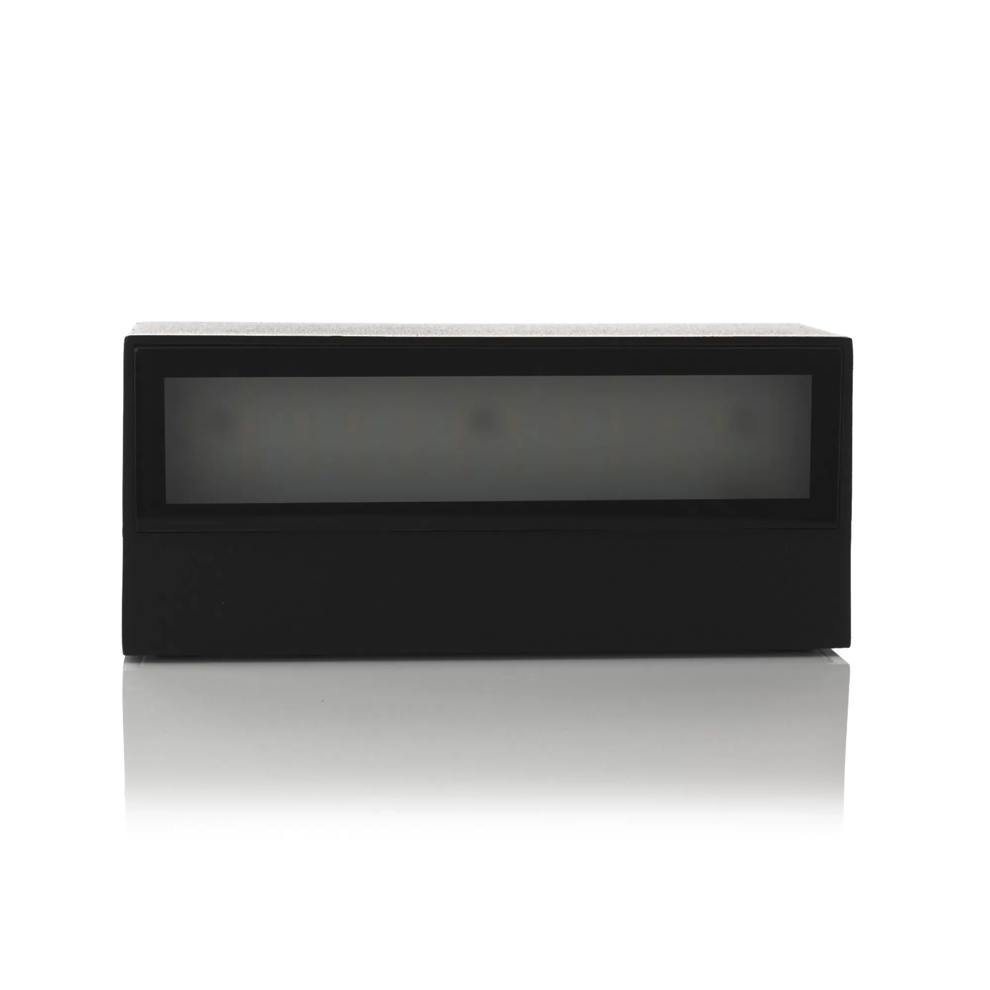 HV3655T-BLK - Siena Black LED Up & Down Wall Light 360 degree view