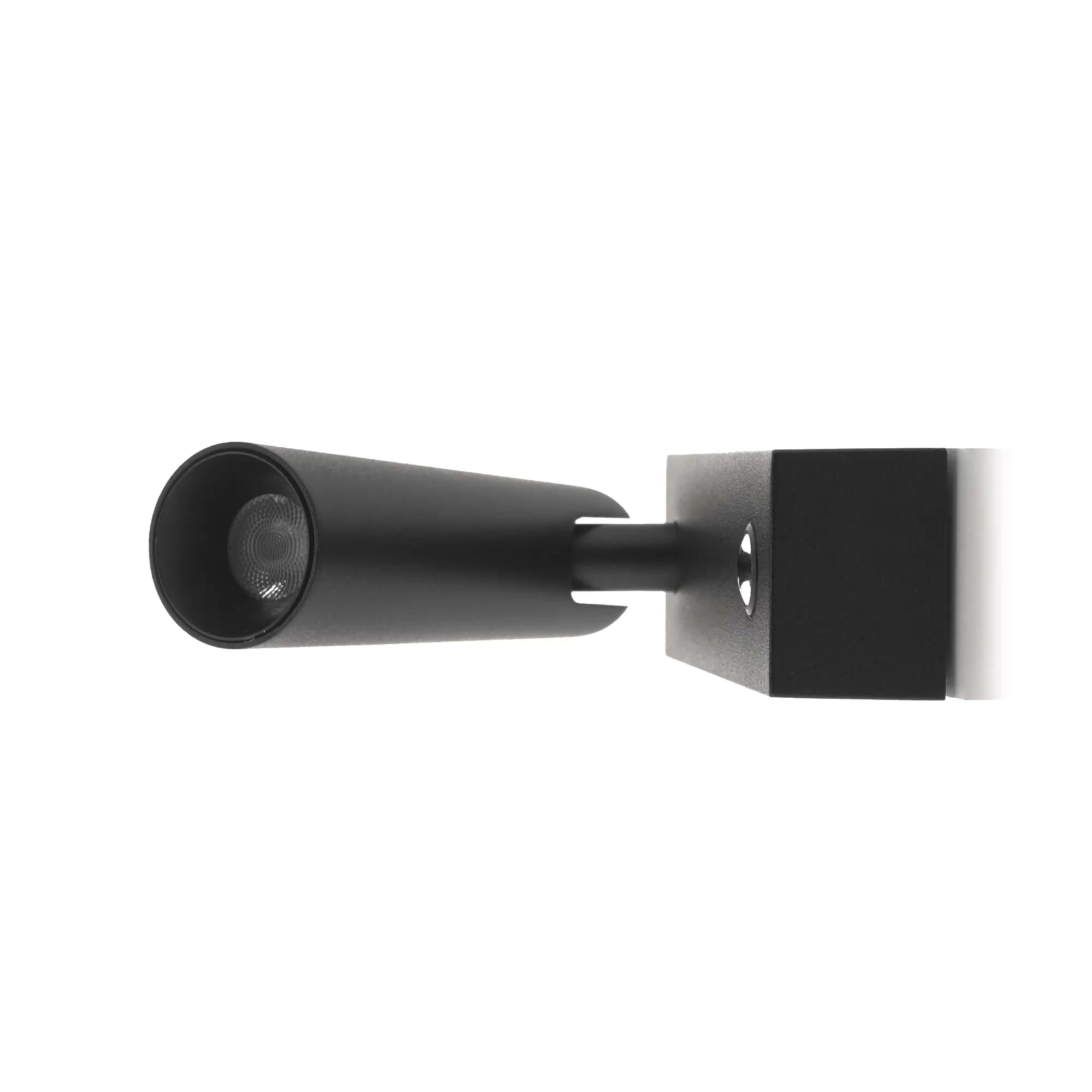 HV3686T-BLK - Lesen Black Single Adjustable Wall Light 360 degree view