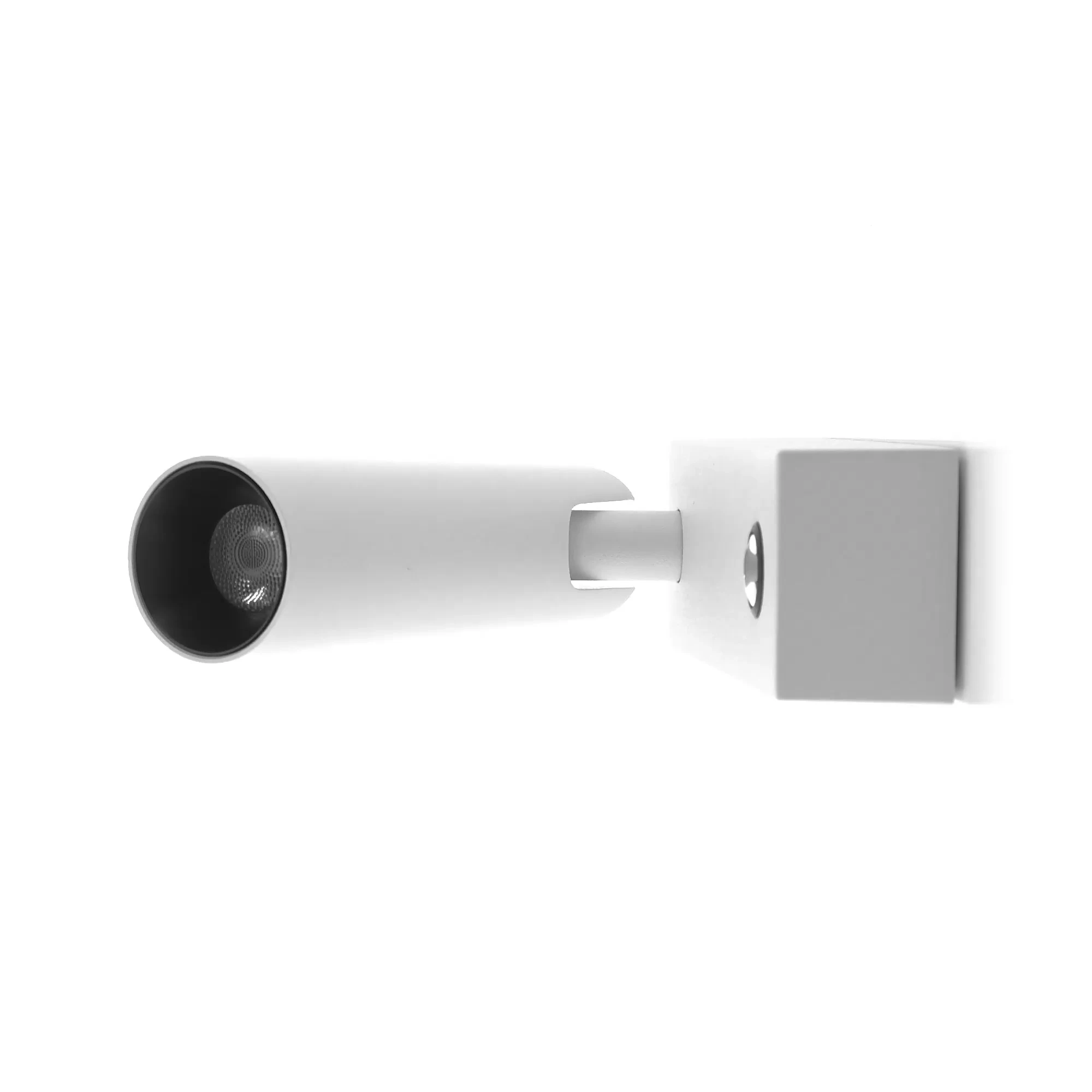 HV3686T-WHT - Lesen White Single Adjustable Wall Light 360 degree view