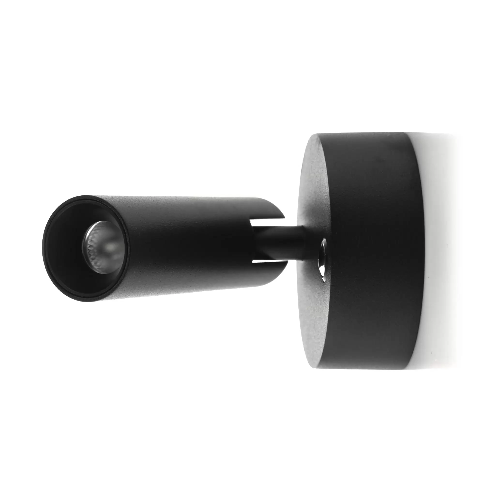 HV3689T-BLK - Lesen Black Single Adjustable Wall Light 360 degree view