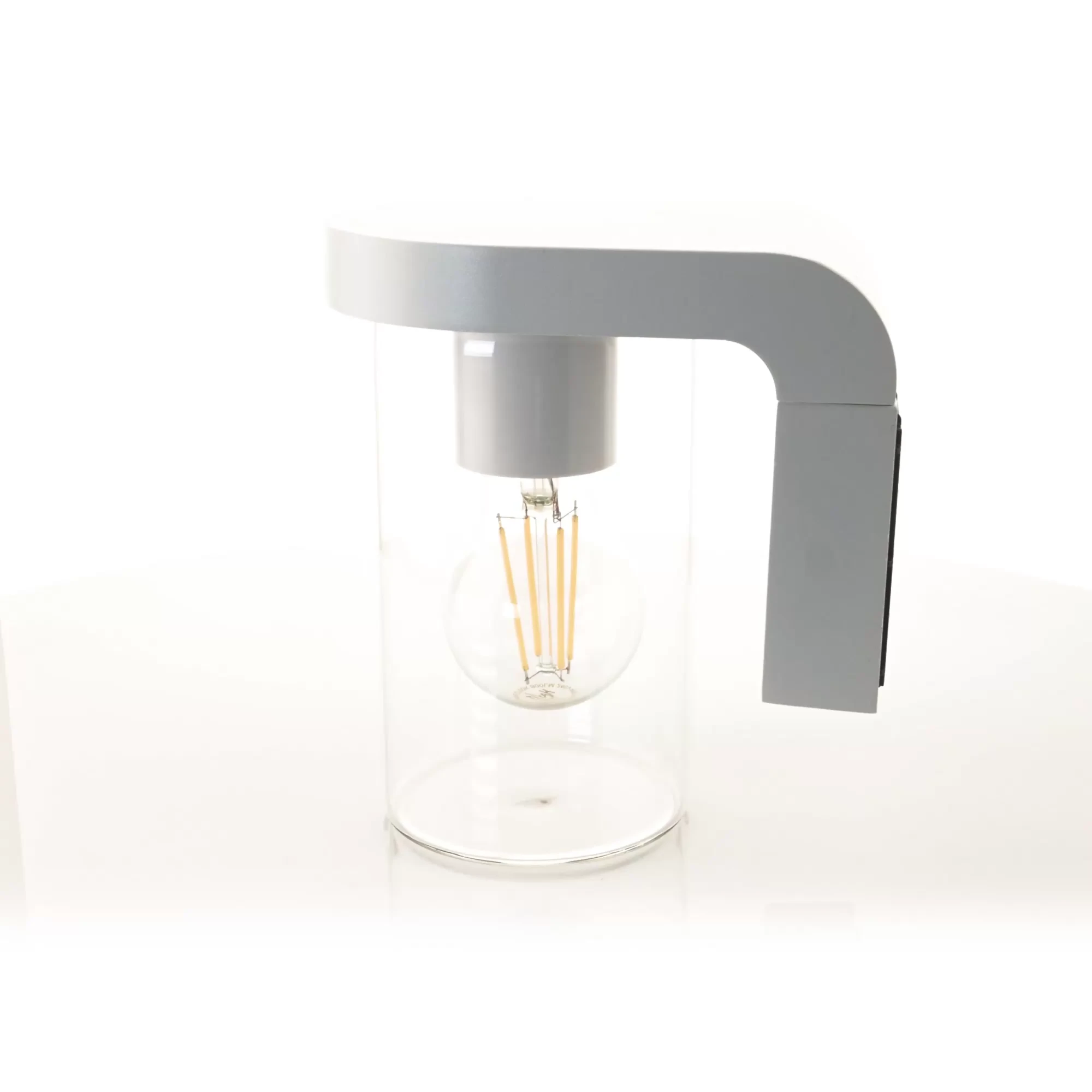 HV3692W-WHT - Angela White LED Wall Light 360 degree view