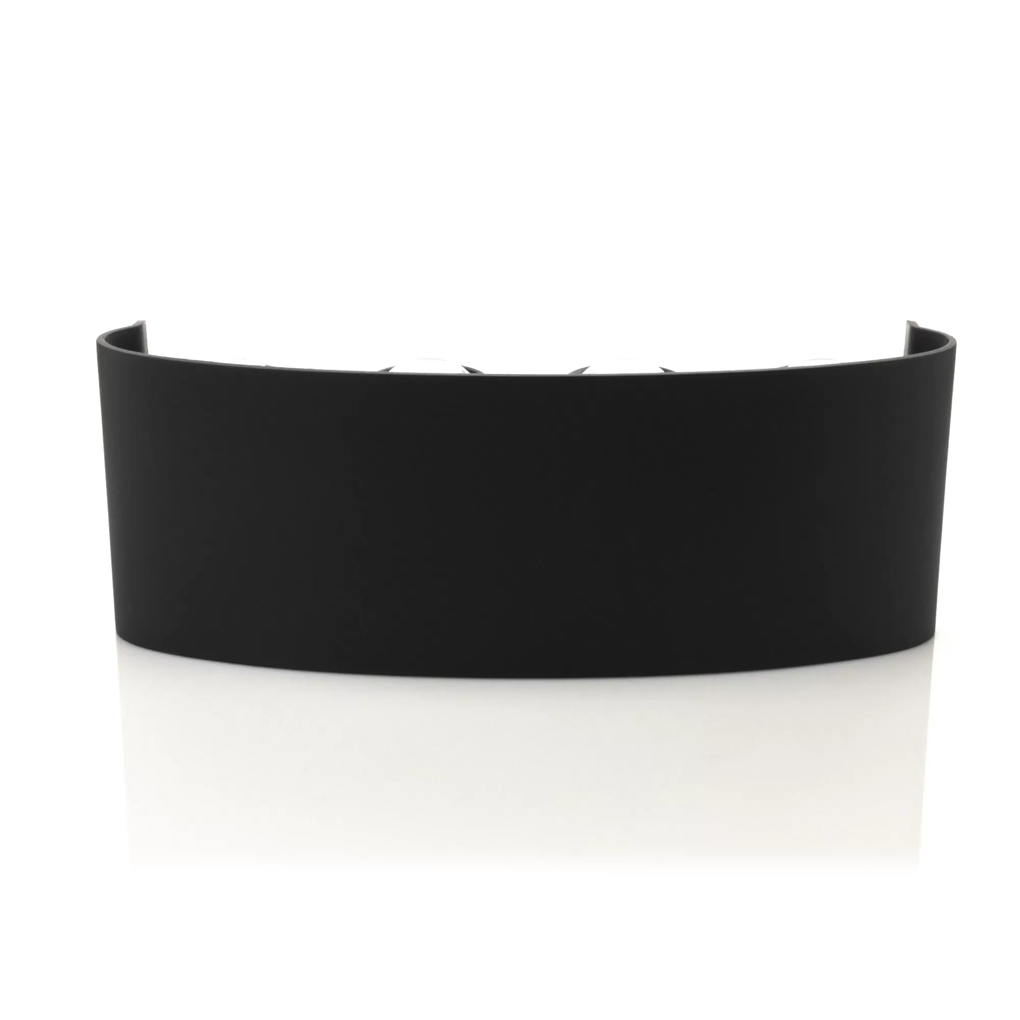 HV3697T-BLK-240V | HV3697T-BLK-12V - Maro Black Up & Down TRI Colour LED Wall Light 360 degree view