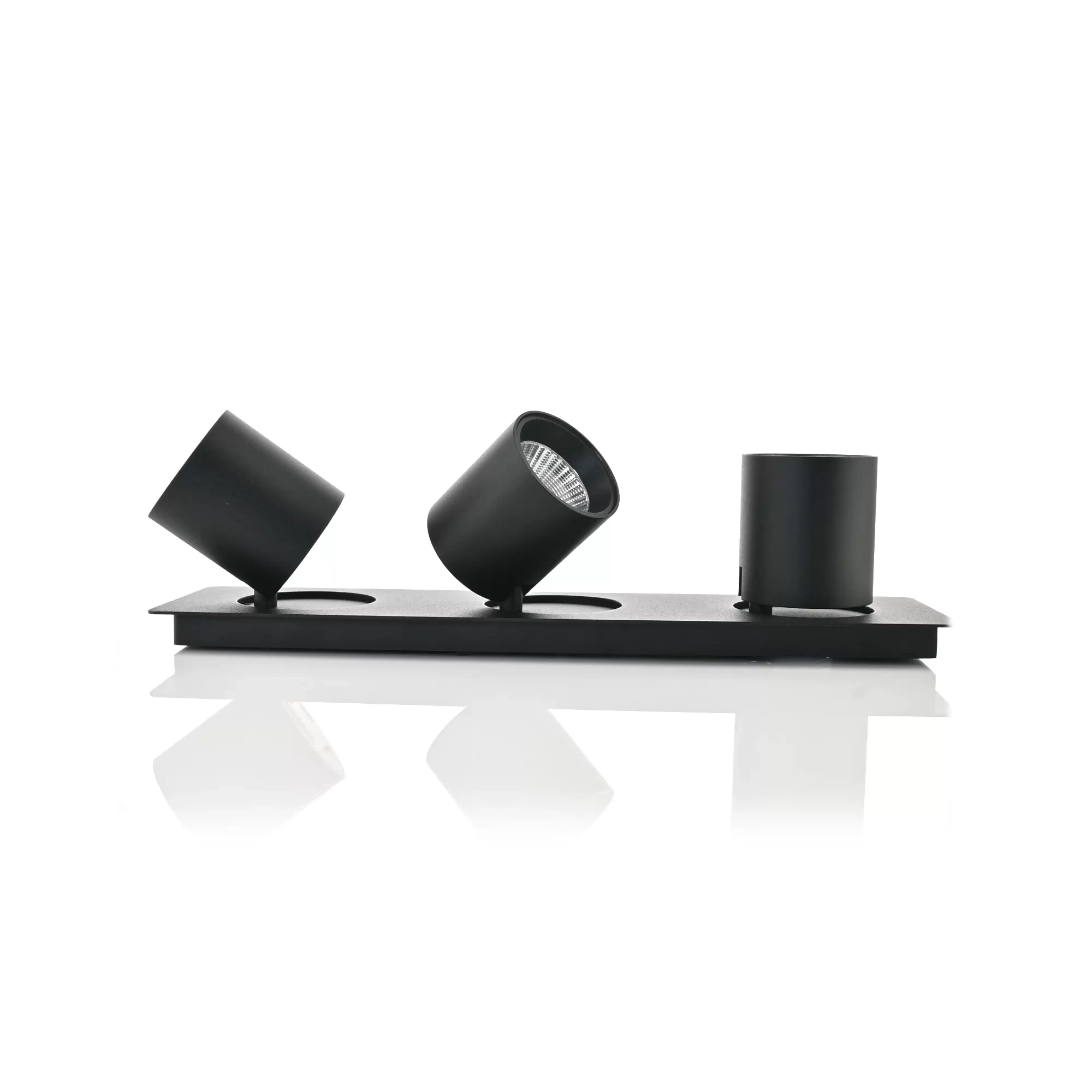 HV4003T-3-BLK - Sbarra Black 3 Light Adjustable Bar Light 360 degree view