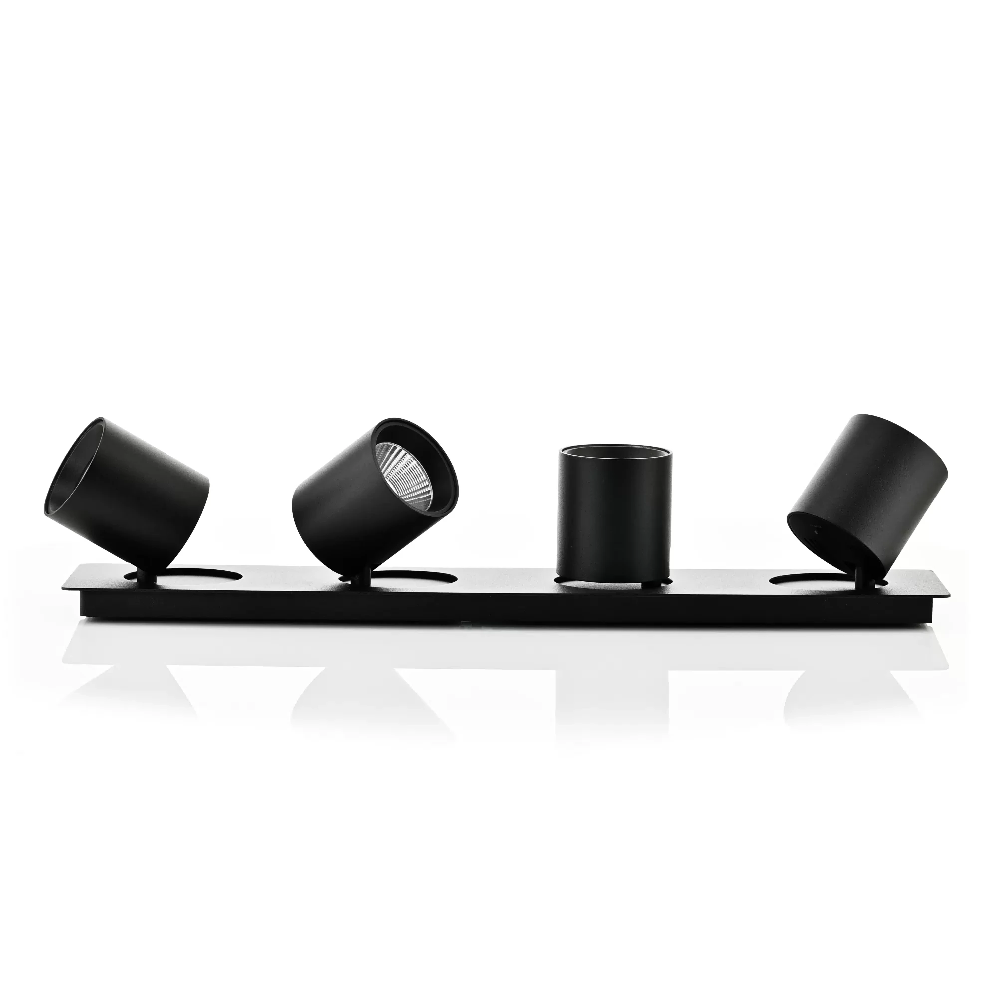 HV4003T-4-BLK - Sbarra Black 4 Light Adjustable Bar Light 360 degree view