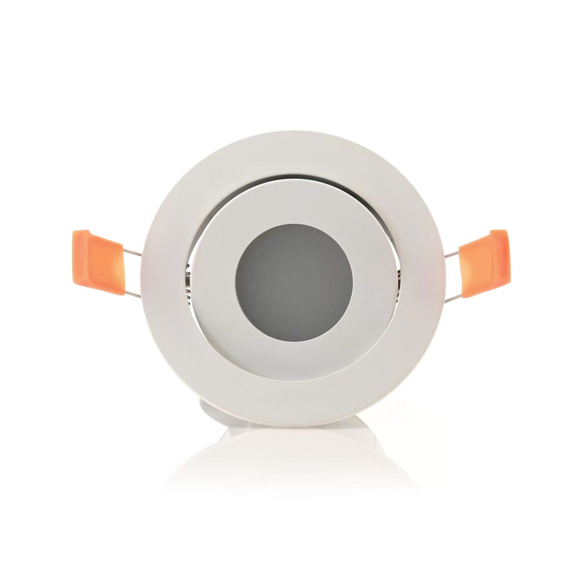 HV5512RGBCW-WHT - Prime White Tilt RGBCW WIFI LED Downlight 360 degree view
