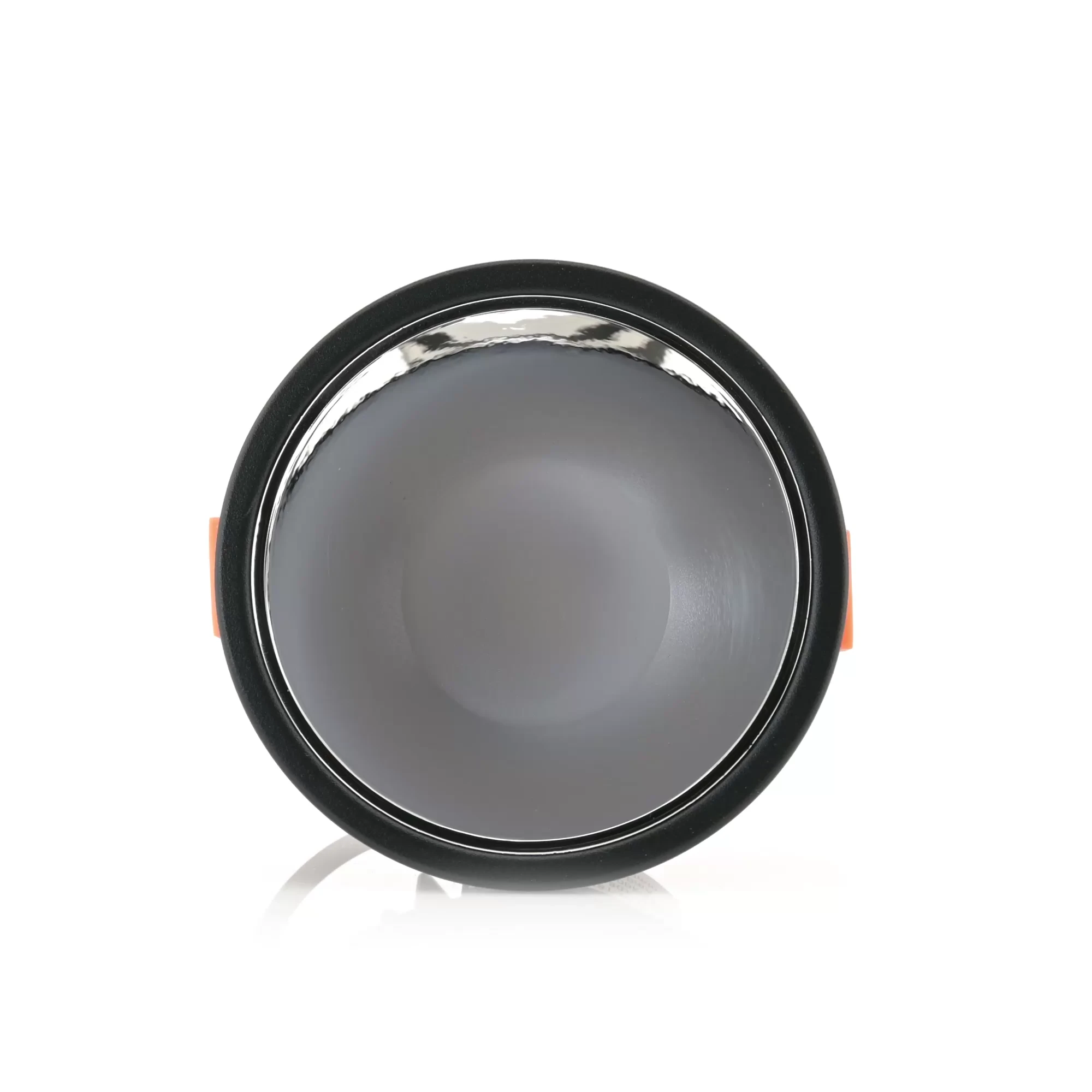 HV5528T-BC - Gleam Black with Chrome Insert Tri Colour Fixed Deep LED Downlight 360 degree view
