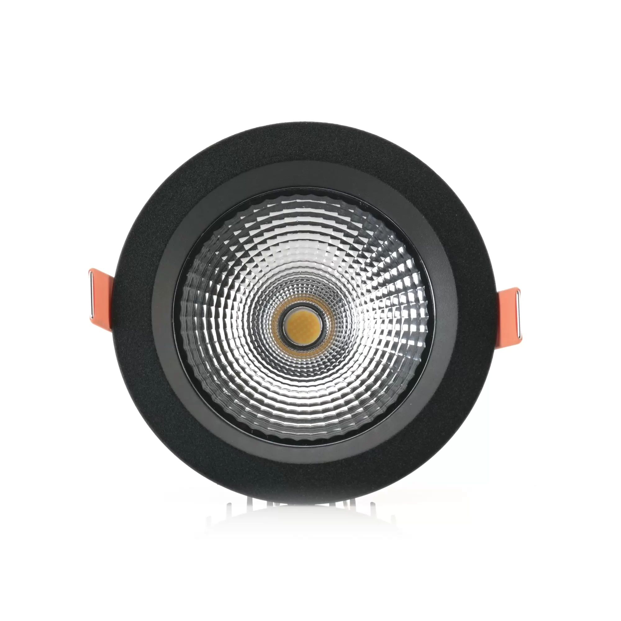 HV5530T-BLK - Ora Black 5 Colour Fixed LED Downlight 360 degree view