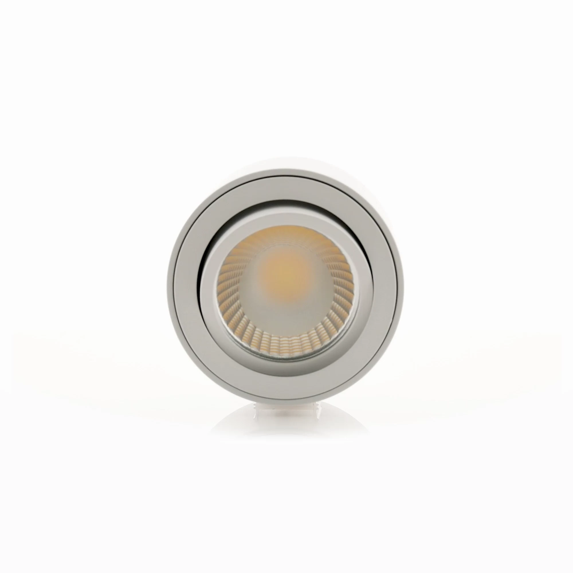 HV5812T-WHT |  HV5812T-WHT-12V - Nella 7w LED White Adjustable Surface Mounted Downlight 360 degree view
