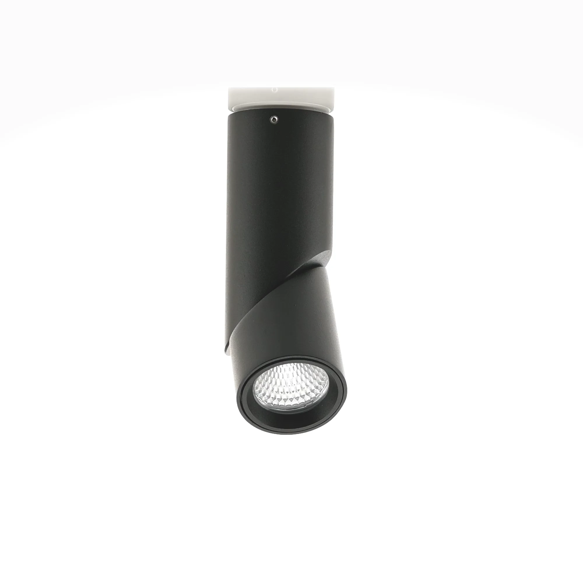 HV5822T-BLK |  HV5822T-BLK-12V - Nella Black 7w Surface Mounted Rotatable LED Downlight 360 degree view