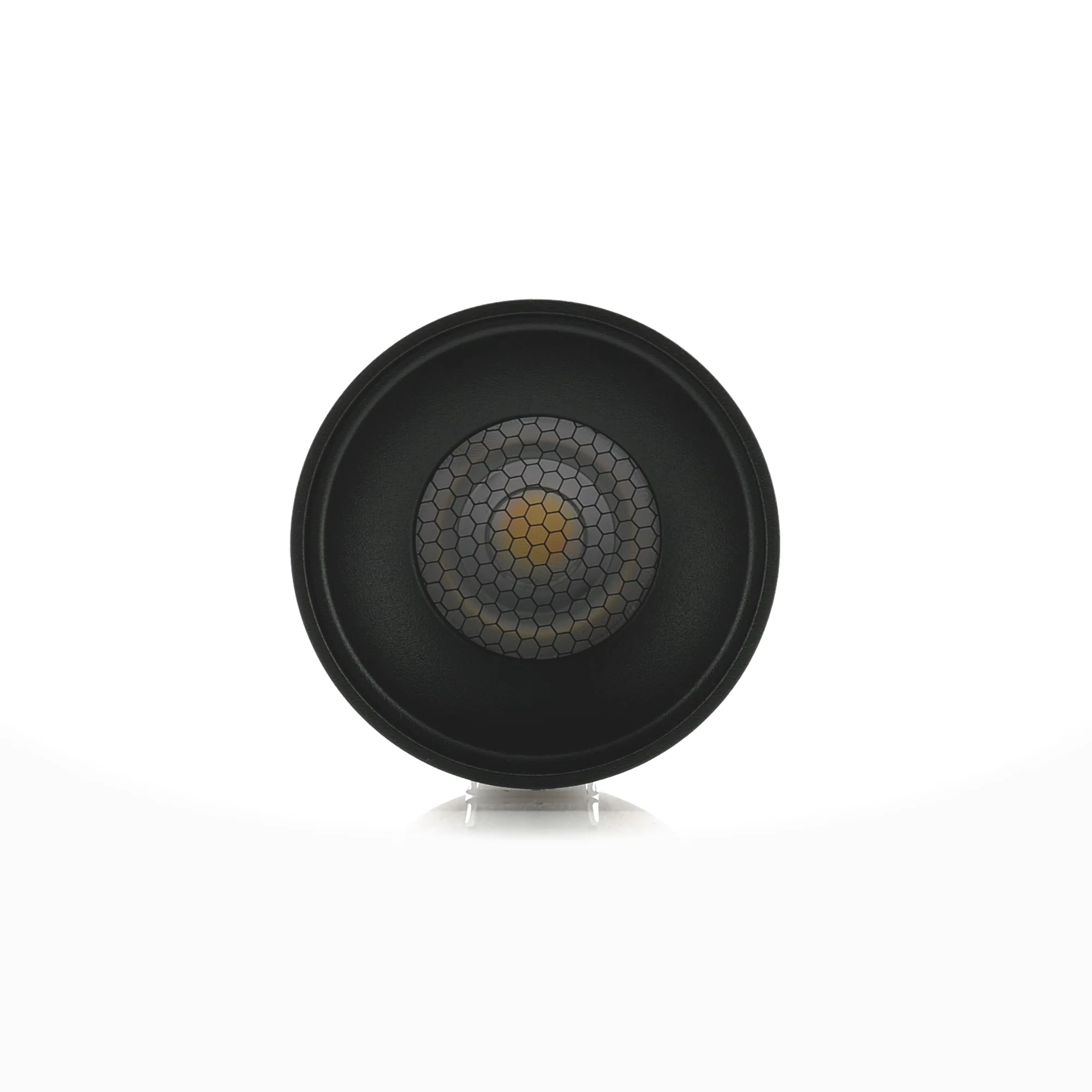 HV5841S-BLK | HV5841S-BLK-12V  - Nella Black 7w Surface Mounted LED Downlight 360 degree view