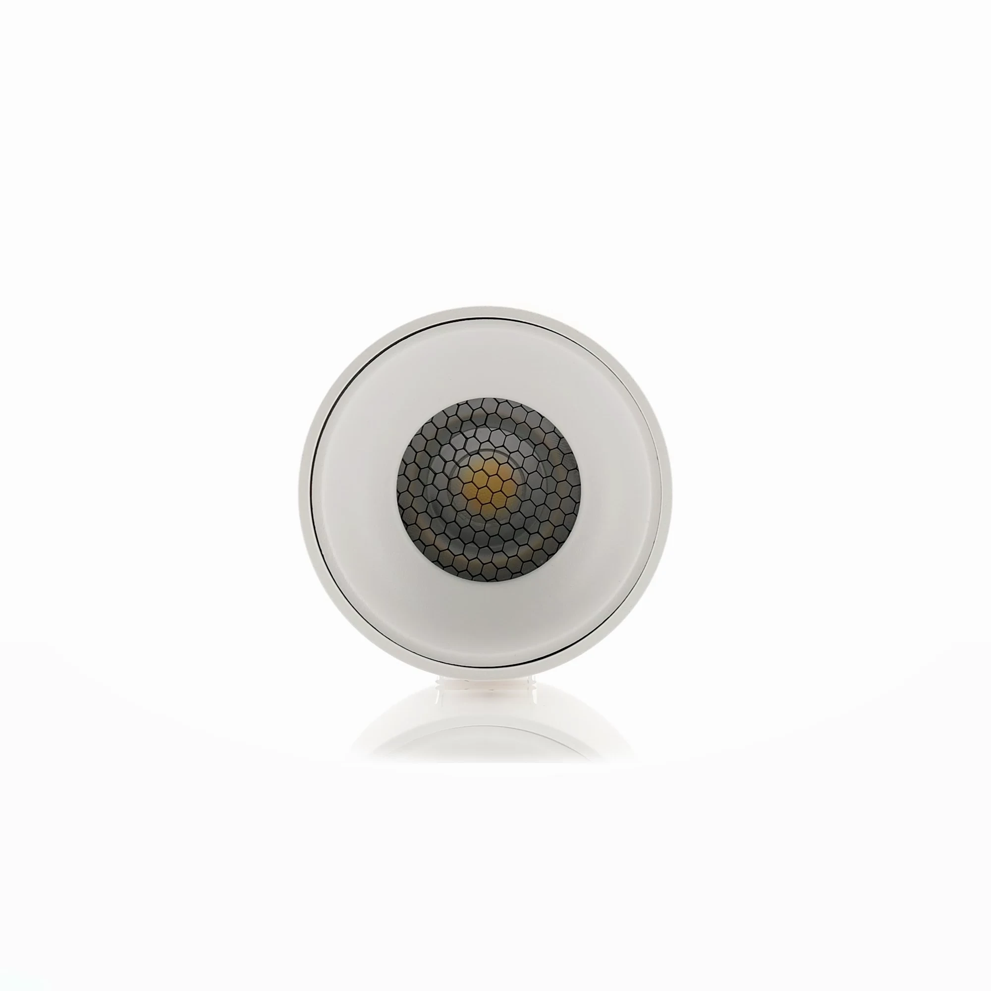 HV5841S-WHT-EXT | HV5841S-WHT-EXT-12V - Nella White 7w Surface Mounted LED Downlight 360 degree view