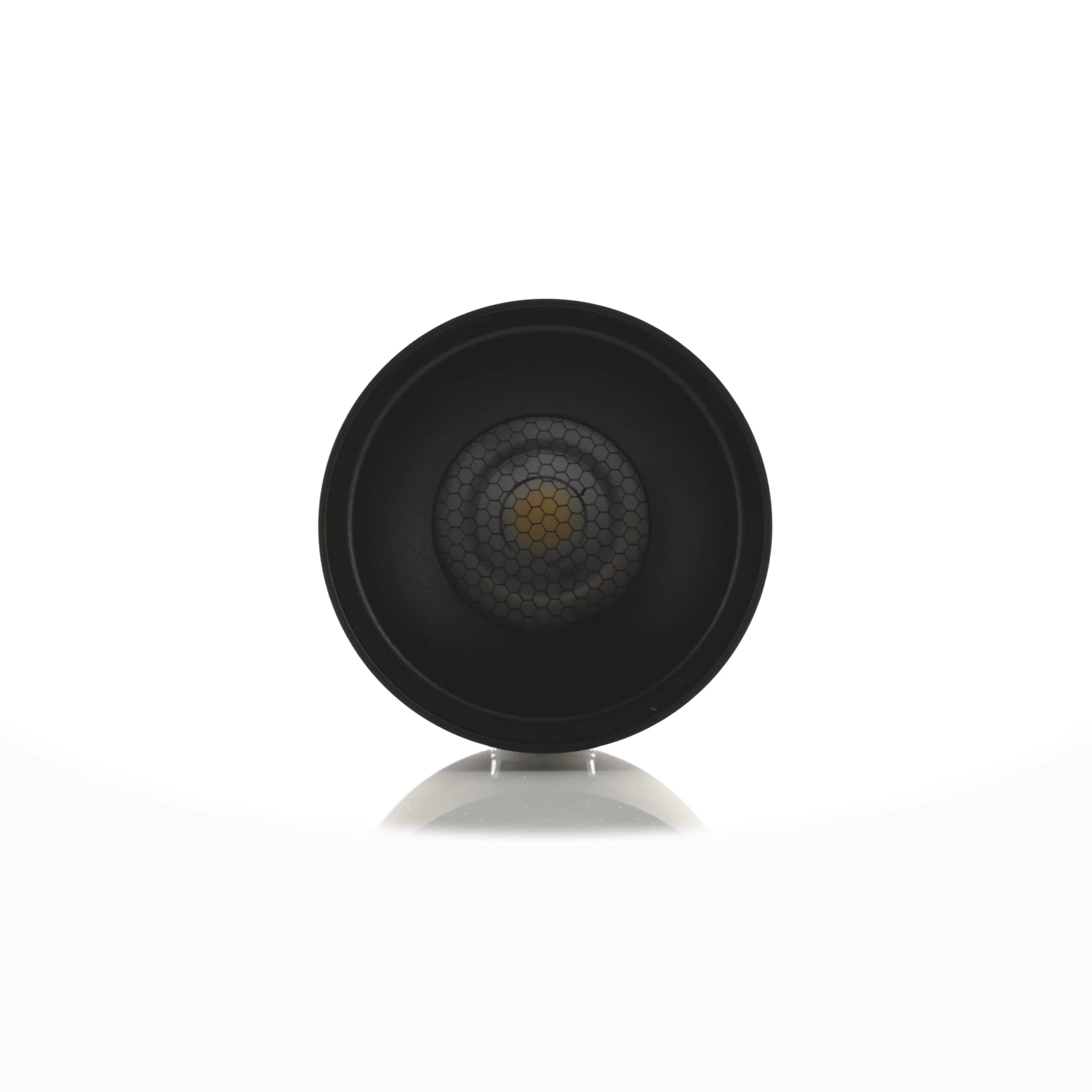 HV5842S-BLK | HV5842S-BLK-12V - Nella Black 12w Surface Mounted LED Downlight 360 degree view
