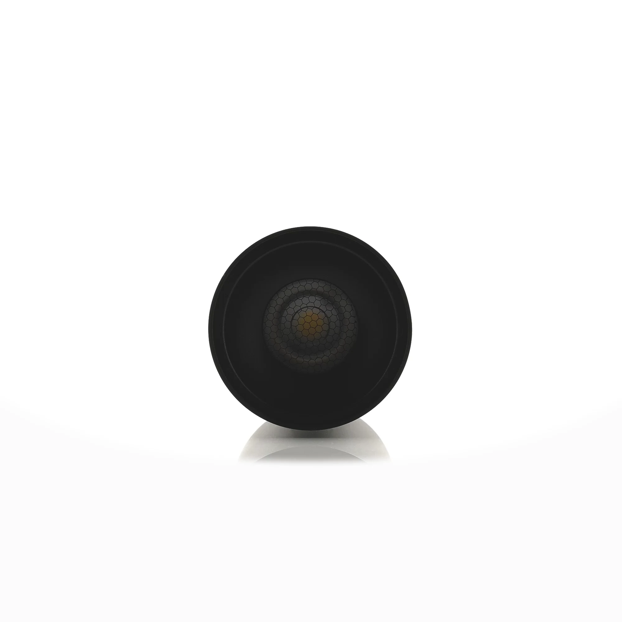 HV5842S-BLK-EXT | HV5842S-BLK-EXT-12V - Nella Black 12w Surface Mounted LED Downlight 360 degree view