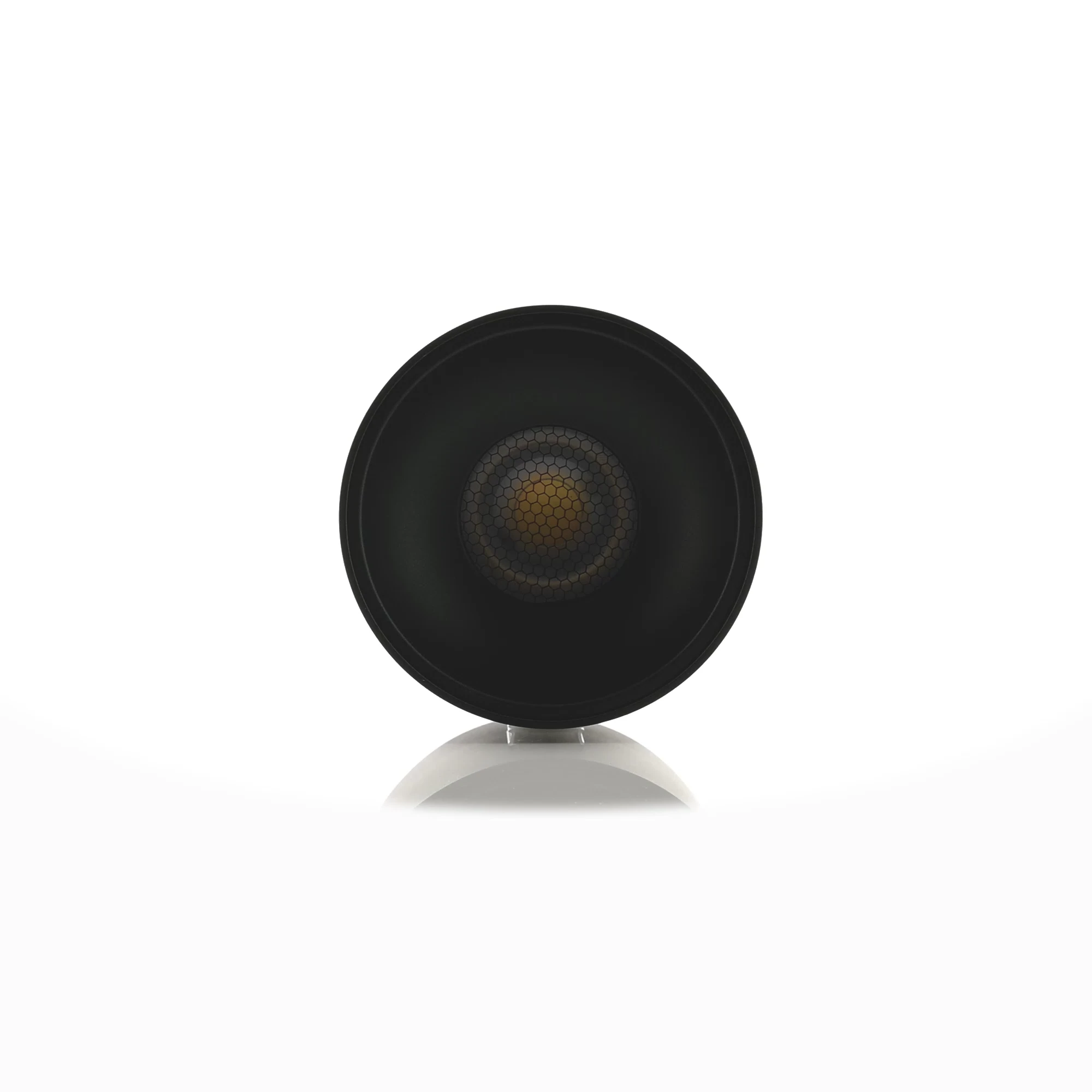 HV5844S-BLK | HV5844S-BLK-12V - Nella Black 24w Surface Mounted LED Downlight 360 degree view