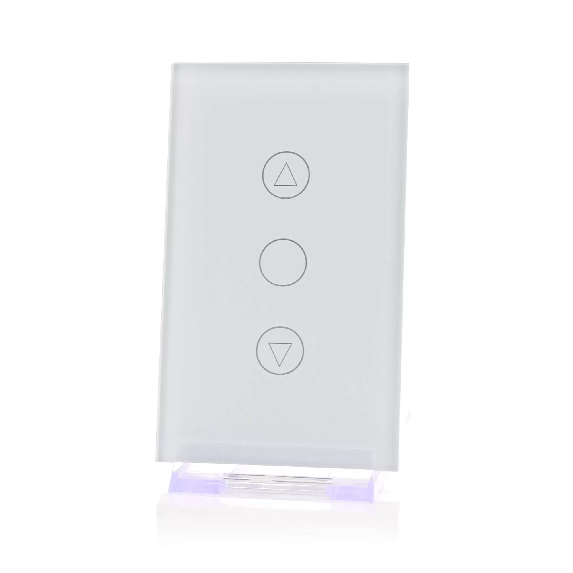HV9111 - Wifi Single Gang White Dimmer Wall Switch 360 degree view
