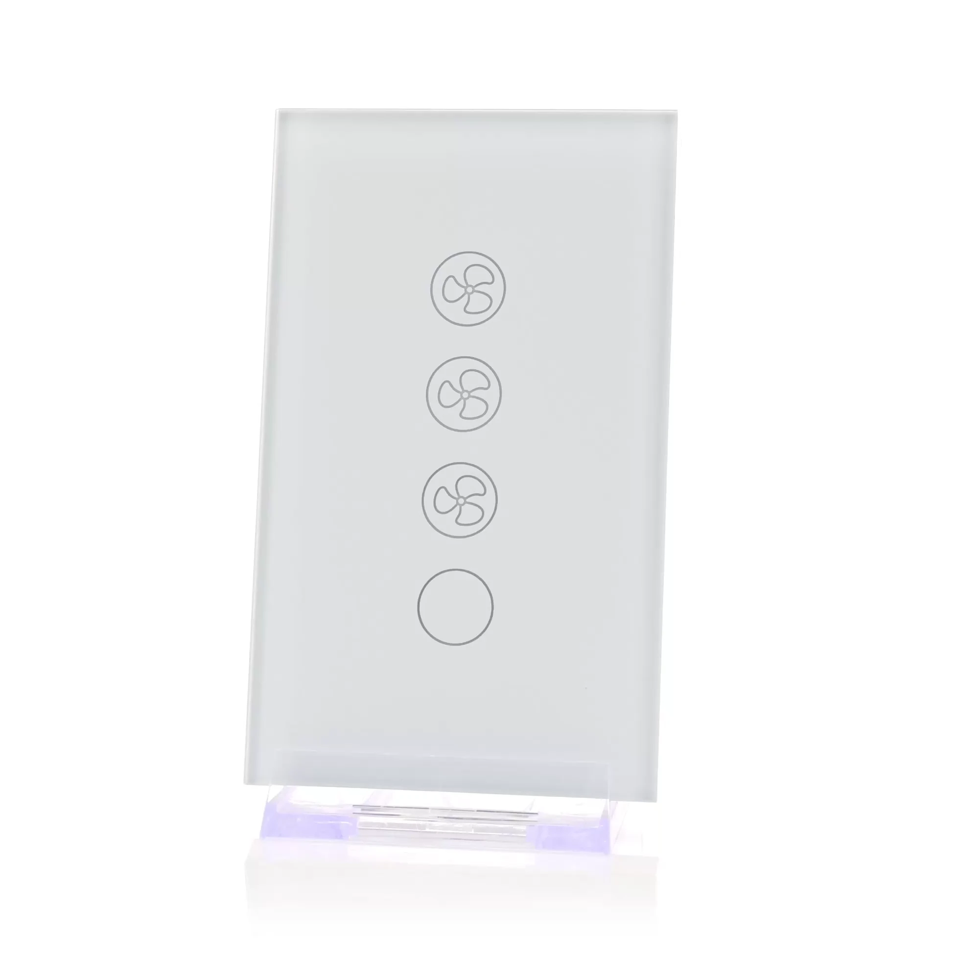 HV9116 - White Wifi Fan with Light Controller 360 degree view